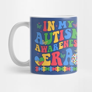 In My Autism Awareness Era, In April We Wear Blue Mug